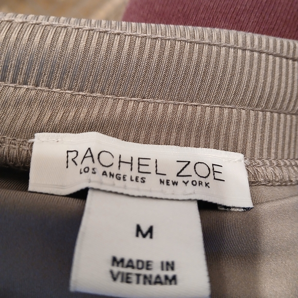 Rachel Zoe Women's Taupe Straight Leg Cargo Pants - Picture 4 of 5